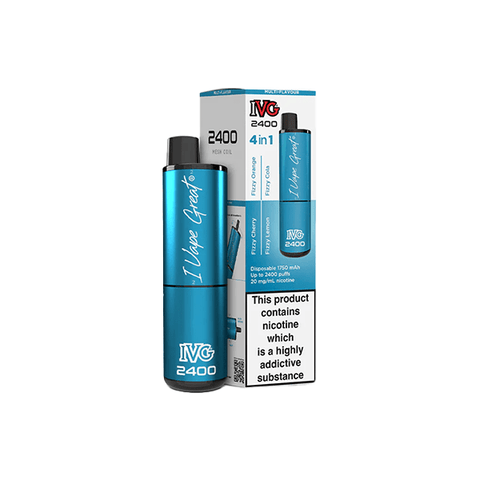 20mg I VG 2400 Disposable Vapes 2400 Puffs - 4 in 1 Multi - Edition - THWC Ltd