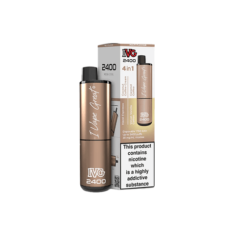 20mg I VG 2400 Disposable Vapes 2400 Puffs - 4 in 1 Multi - Edition - THWC Ltd