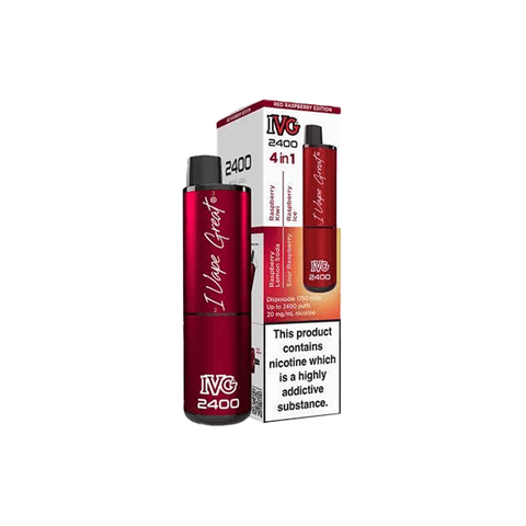 20mg I VG 2400 Disposable Vapes 2400 Puffs - 4 in 1 Multi - Edition - THWC Ltd