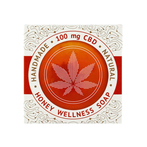 Cannaline Handmade Honey Wellness Soap - 100mg CBD - THWC Ltd