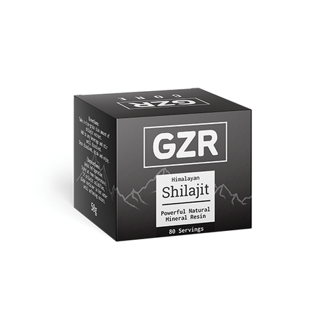 GZR 500mg Himalayan Shilajit Resin 50g - THWC Ltd