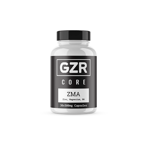 GZR 500mg ZMA Capsules - 30 Capsules - THWC Ltd