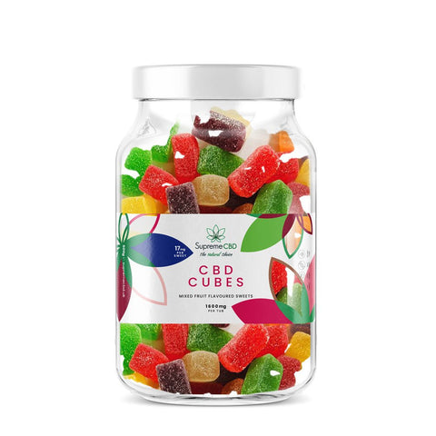 Supreme CBD 1600mg Gummies - Various Flavours - THWC Ltd