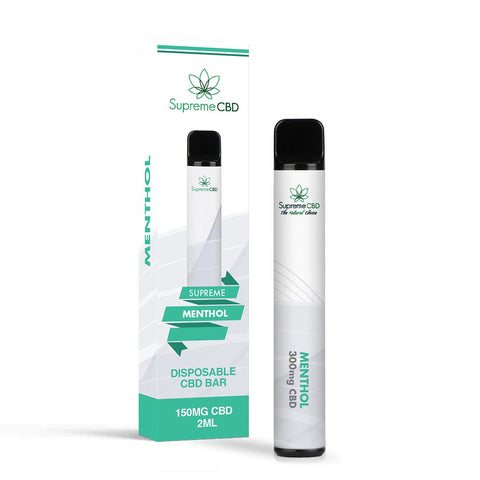 Supreme CBD 300mg Disposable Vape - Various Flavours - THWC Ltd