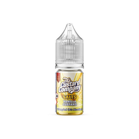 10mg The Custard Company Flavoured Nic Salt 10ml (50VG/50PG) - The Hemp Wellness Centre