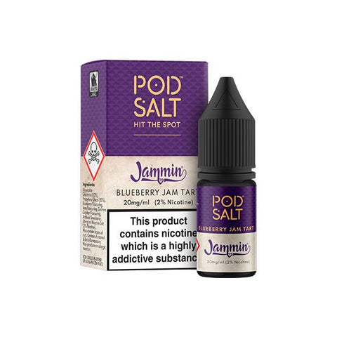 11mg Pod Salt Fusions 10ml Nic Salt (50VG/50PG) - The Hemp Wellness Centre