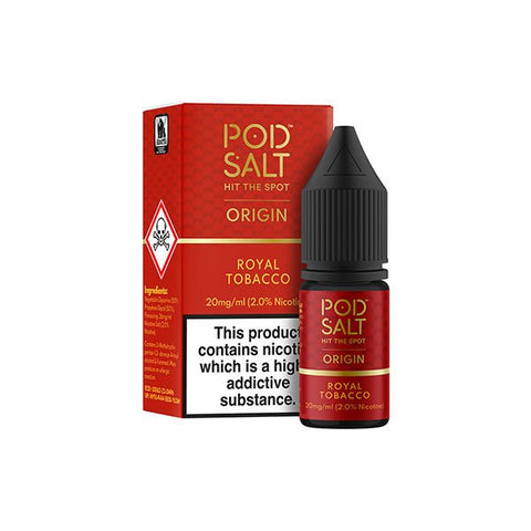 11mg Pod Salt Origins 10ml Nic Salt (50VG/50PG) - The Hemp Wellness Centre