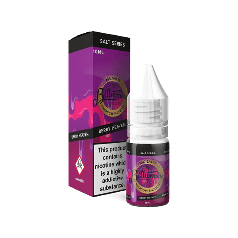 20mg Billionaire Juice Salt Series 10ml Nic Salts (50VG/50PG) - The Hemp Wellness Centre