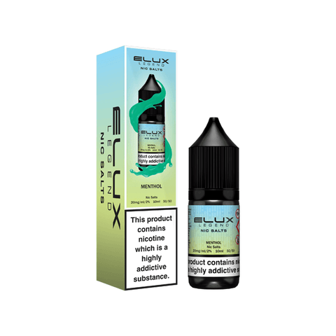 20mg Elux Legend 10ml Nic Salts (50VG/50PG) - The Hemp Wellness Centre