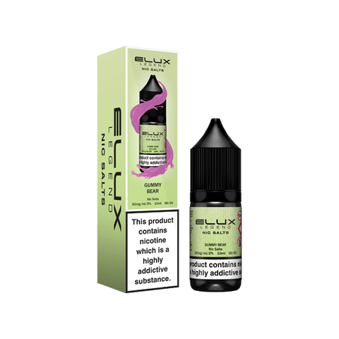 20mg Elux Legend 10ml Nic Salts (50VG/50PG) - The Hemp Wellness Centre