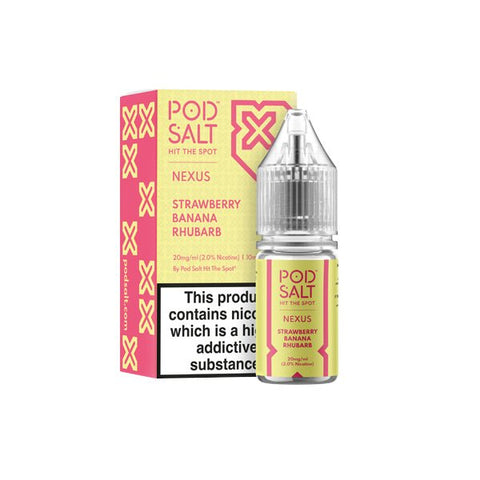 20mg Pod Salt Nexus 10ml Nic Salt (50VG/50PG) - The Hemp Wellness Centre