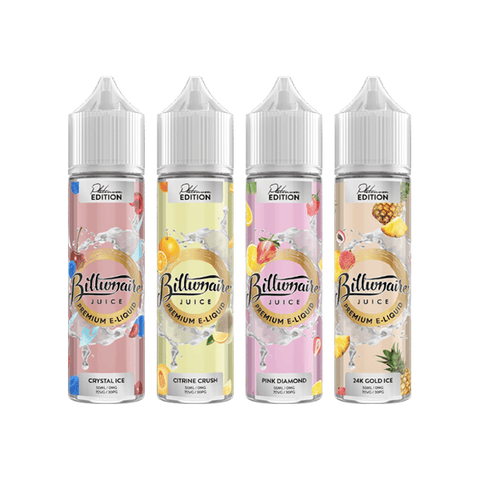 Billionaire Juice Platinum Edition 50ml Shortfill 0mg (70VG/30PG) - The Hemp Wellness Centre