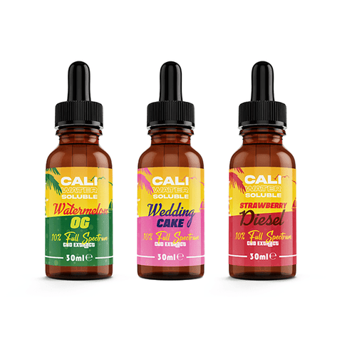 CALI 10% Water Soluble Full Spectrum CBD Extract - Original 30ml - THWC Ltd