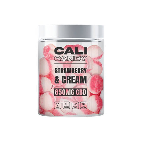 CALI CANDY 850mg Full Spectrum CBD Vegan Sweets (Small) - 10 Flavours - THWC Ltd