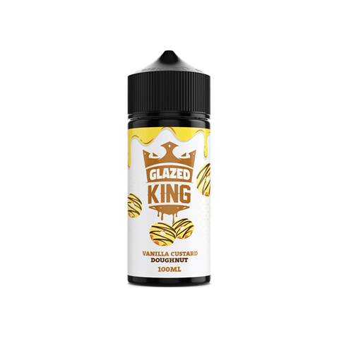 Glazed King 100ml Shortfill 0mg (70VG/30PG) - The Hemp Wellness Centre