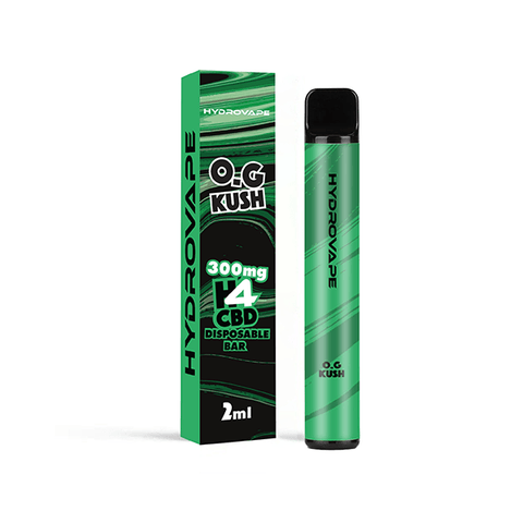 Hydrovape 300mg H4 CBD Disposable Vape Bar - 2ml - THWC Ltd