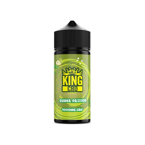 King CBD 1000mg CBD E-liquid 120ml - The Hemp Wellness Centre