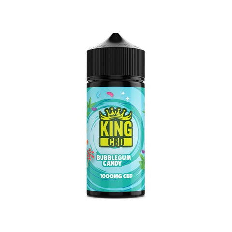 King CBD 1000mg CBD E-liquid 120ml - The Hemp Wellness Centre