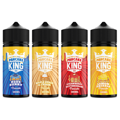 Pancake King 100ml Shortfill 0mg (70VG/30PG) - The Hemp Wellness Centre