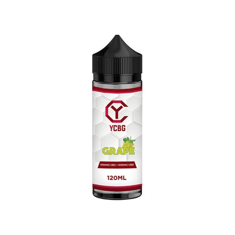 yCBG 1000mg CBD + 1000mg CBG E-liquid 120ml - The Hemp Wellness Centre