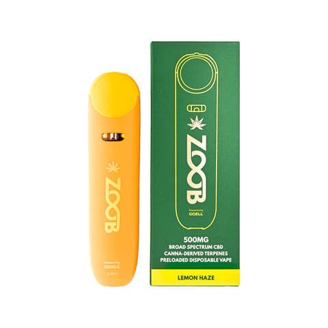 Zoob 500mg Broad Spectrum CBD Vape Pen - The Hemp Wellness Centre